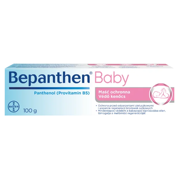 Bepanthen Baby panthenol tartalmú gyengéd kenőcs 100 g termékhez kapcsolódó kép