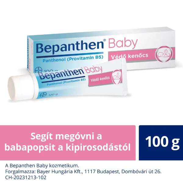 Bepanthen Baby panthenol tartalmú gyengéd kenőcs 100 g termékhez kapcsolódó kép