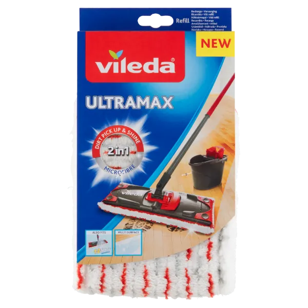 Vileda Ultramax 2in1 mikroszálas felmosófej utántöltő termékhez kapcsolódó kép