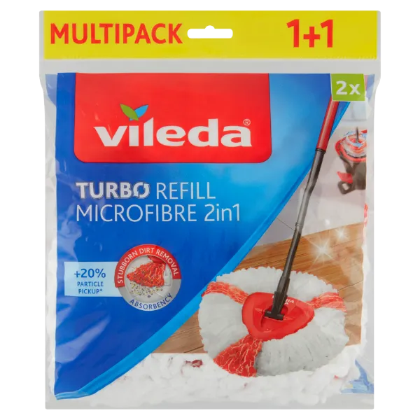 Vileda Turbo Refill Microfibre 2in1 utántöltő 2 db termékhez kapcsolódó kép