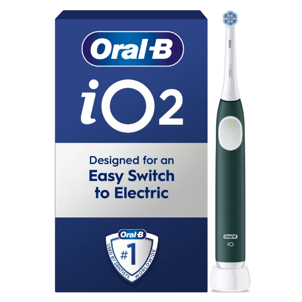 Oral-B iO 2 Elektromos Fogkefe, Erdőzöld termékhez kapcsolódó kép