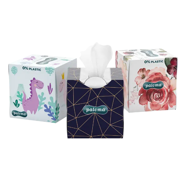 Paloma dobozos papírzsebkendő SENSITVE CARE 3 rétegű 60db termékhez kapcsolódó kép