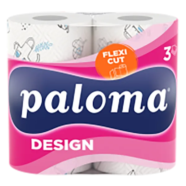 Paloma konyhai törlő FLEXI SHEET DESIGN 3 rétegű 2 tek. 145lap színes termékhez kapcsolódó kép