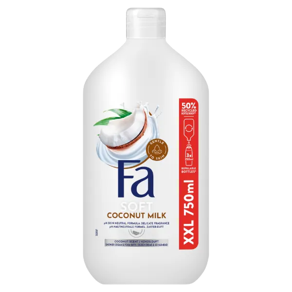 Fa Coconut Milk tus- és habfürdő 750 ml termékhez kapcsolódó kép