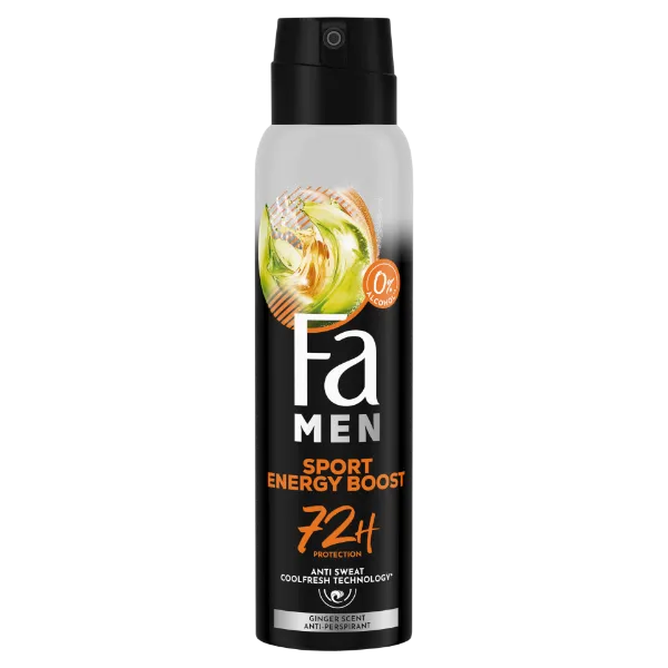 Fa Men Sport Energy Boost izzadásgátló deospray 150 ml termékhez kapcsolódó kép