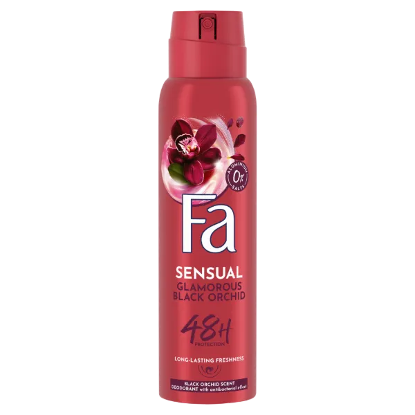 Fa Glamorous Moments deospray fekete orchidea illattal 150 ml termékhez kapcsolódó kép
