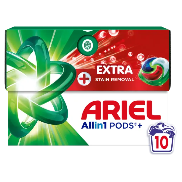 Ariel mosókapsz. Extra Clean 10 db termékhez kapcsolódó kép