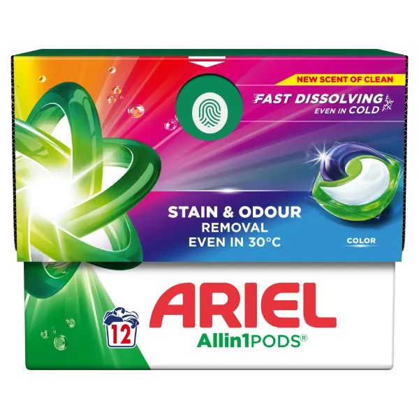 Ariel mosókapsz. Color 12 db termékhez kapcsolódó kép