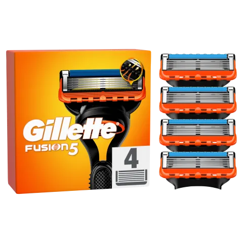 Gillette Fusion5 Borotvabetétek Férfi Borotvához, 4 Borotvabetétek, 5 Penge, Precíziós Nyíró termékhez kapcsolódó kép