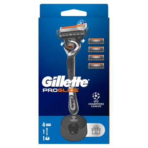 UEFA Champions League Special Edition Gillette ProGlide Férfi Borotva, 4 Borotvabetétek termékhez kapcsolódó kép