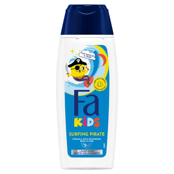 Fa Kids Pirate Fantasy tusfürdő és sampon a vad óceán illatával 250 ml termékhez kapcsolódó kép