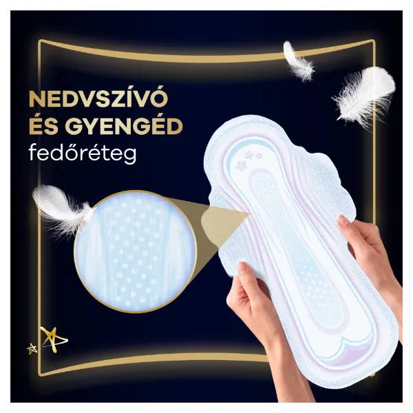 Always Ultra Secure Night (4-es Méretű) Szárnyas Betét Egészségügyi Betét, 12 Db termékhez kapcsolódó kép