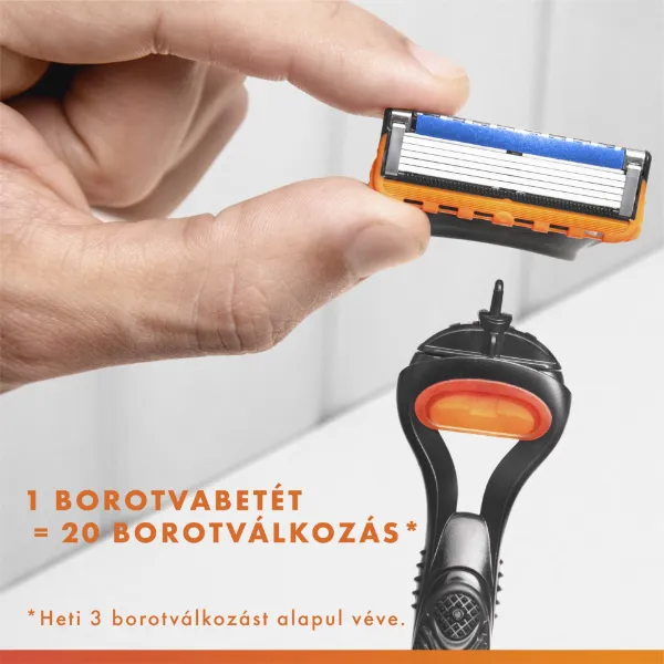 Gillette Fusion5 Pótfejek Férfi Borotvához, 4 db Borotvabetét termékhez kapcsolódó kép