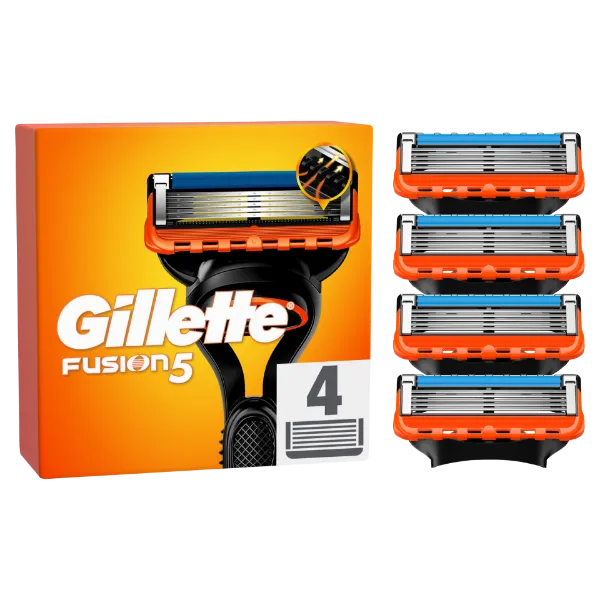 Gillette Fusion5 Pótfejek Férfi Borotvához, 4 db Borotvabetét termékhez kapcsolódó kép