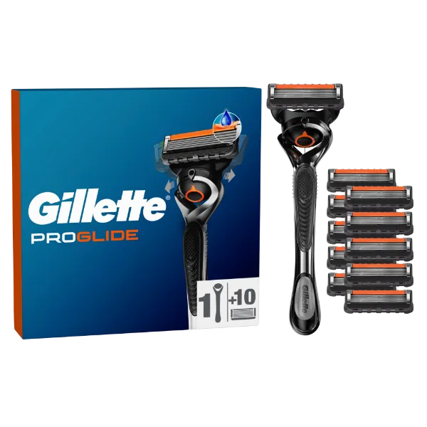 Gillette ProGlide Férfi Borotva, 10 db Borotvabetét termékhez kapcsolódó kép