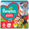 Pampers Pants Paw Patrol Kiadás, Méret: 6, 60 db Pelenka, 14kg - 19kg termékhez kapcsolódó kép