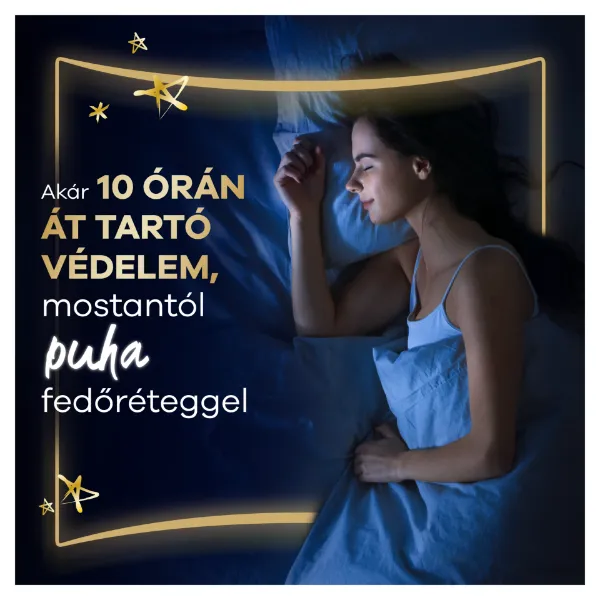 Always Ultra Secure Night (4-es Méretű) Szárnyas Betét Egészségügyi Betét, 12 Db termékhez kapcsolódó kép