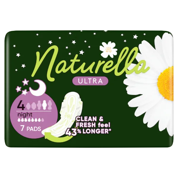 Naturella egészségügyi betét Ultra Night 7 termékhez kapcsolódó kép
