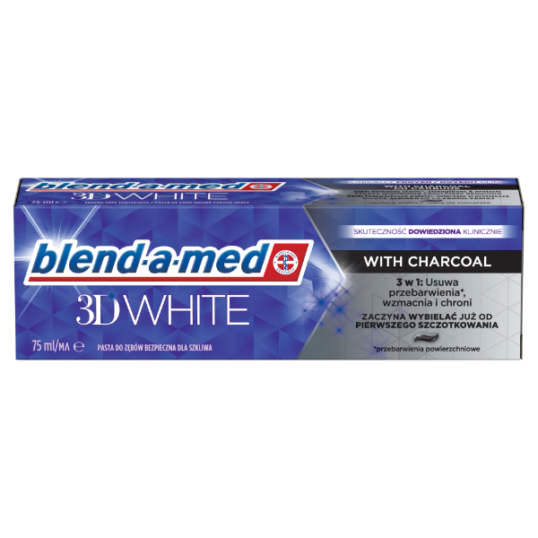 Blend-a-med 3DW Charcoal fogkrém 75ml termékhez kapcsolódó kép