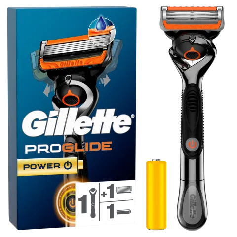 Gillette ProGlide Power Férfi Borotva, 1 db Gillette 5 Pengés, Borotvabetétek, Elemmel Működő termékhez kapcsolódó kép