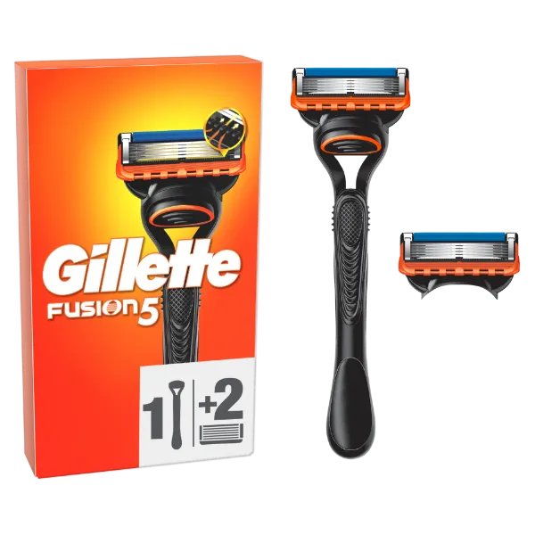 Gillette Fusion5 Férfi Borotva, 1 db Gillette Borotva, 2 db Borotvabetét termékhez kapcsolódó kép