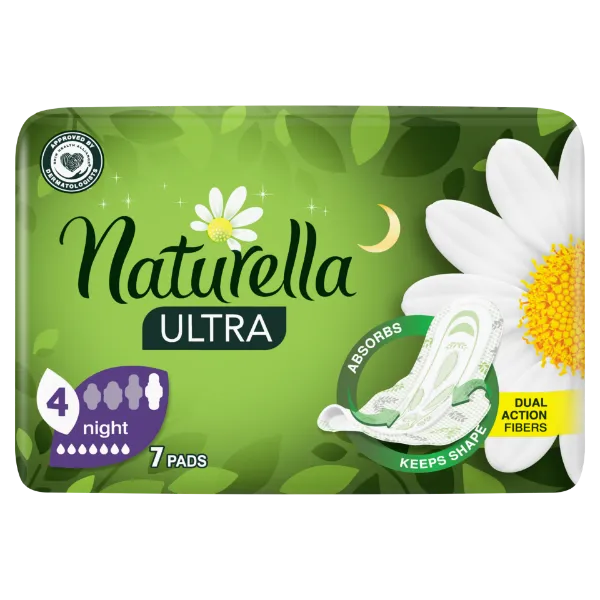 Naturella egészségügyi betét Ultra Night 7 termékhez kapcsolódó kép