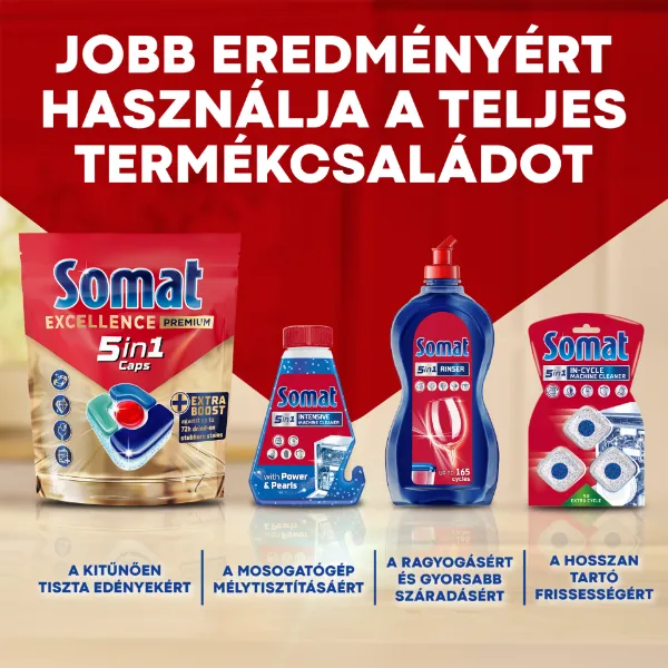 Somat Duo Power Experts öblítő mosogatógéphez 500 ml termékhez kapcsolódó kép
