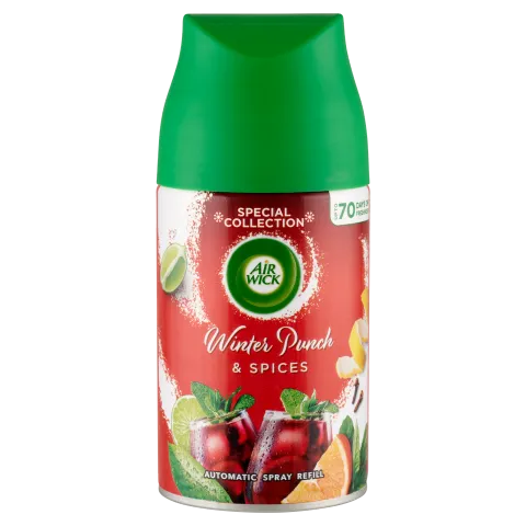 Air Wick Freshmatic Gyümölcsös Téli Puncs automata légfrissítő spray utántöltő 250 ml termékhez kapcsolódó kép