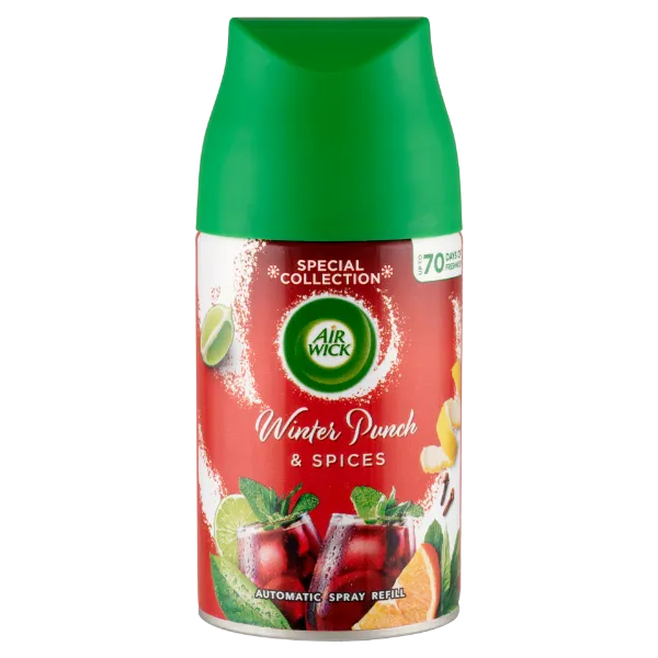 Air Wick Freshmatic Automata légfrissítő spray utántöltő, Gyümölcsös Téli Puncs, 250ml termékhez kapcsolódó kép