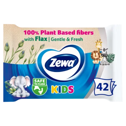 Zewa Kids nedves toalettpapír 42 db termékhez kapcsolódó kép