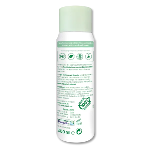 Frosch tusfürdő aloe vera 300ml termékhez kapcsolódó kép