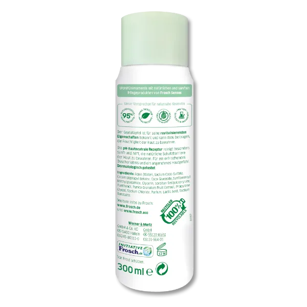 Frosch tusfürdő gránátalma 300ml termékhez kapcsolódó kép