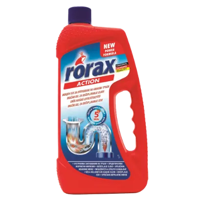 Rorax lefolyótisztító power gél 1000ml termékhez kapcsolódó kép