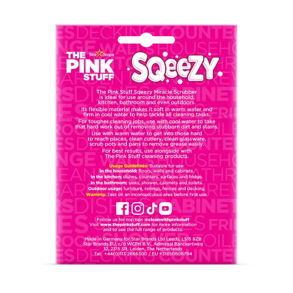The Pink Stuff Sqeezy Csodaszivacs termékhez kapcsolódó kép