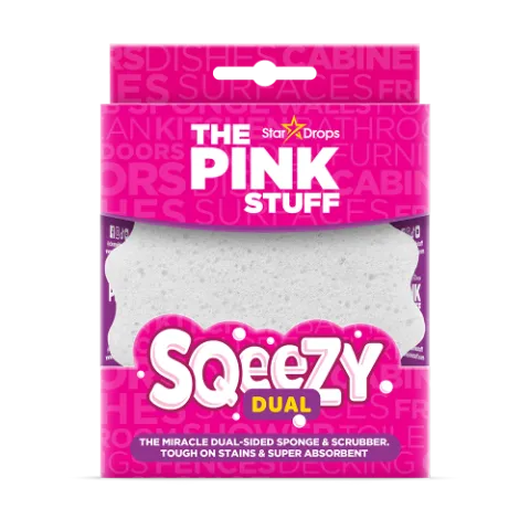 The Pink Stuff Sqeezy Dual mosogató és súrolószivacs termékhez kapcsolódó kép