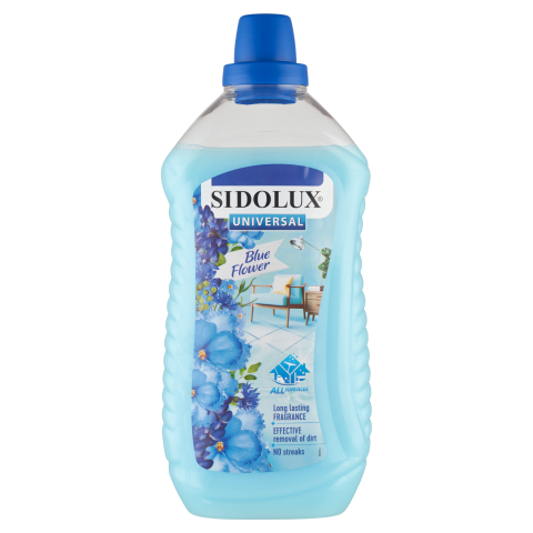 Sidolux Univerzális padlótisztító Kék virág 1000ml termékhez kapcsolódó kép