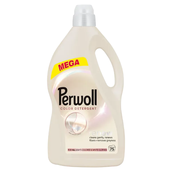 Perwoll folyékony mosószer 75 mosás 3,75 l Renew Light Color termékhez kapcsolódó kép