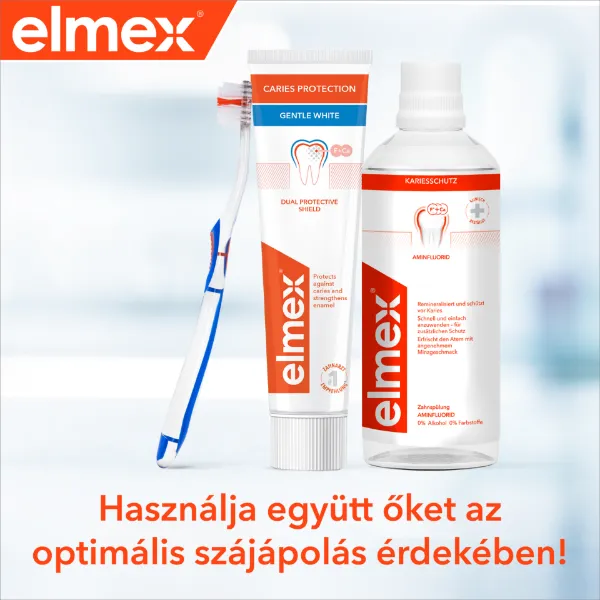 Elmex Caries Protection Gentle White fogkrém 75 ml termékhez kapcsolódó kép