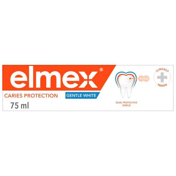 Elmex Caries Protection Gentle White fogkrém 75 ml termékhez kapcsolódó kép