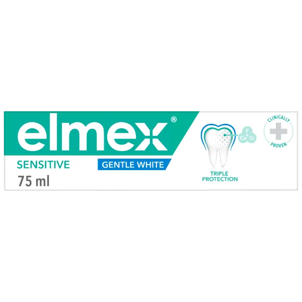 Elmex Sensitive Gentle White fogkrém érzékeny fogakra 75 ml termékhez kapcsolódó kép
