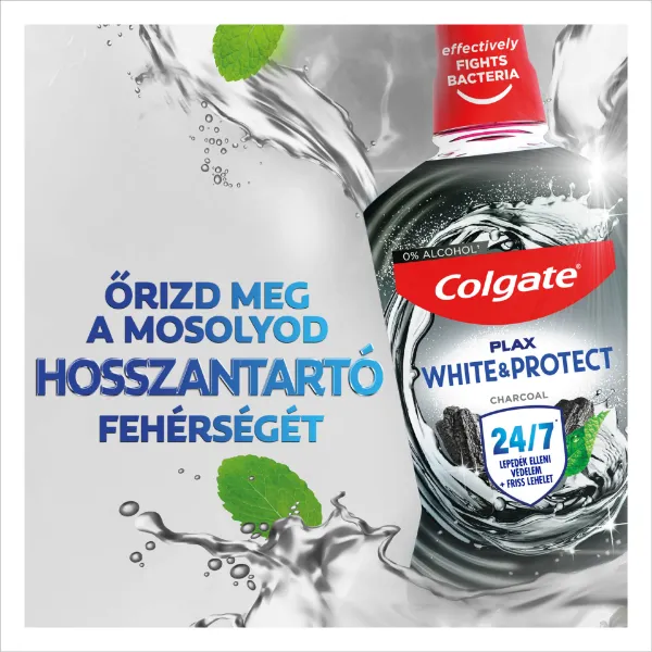 Colgate Plax Charcoal szájvíz 500 ml termékhez kapcsolódó kép