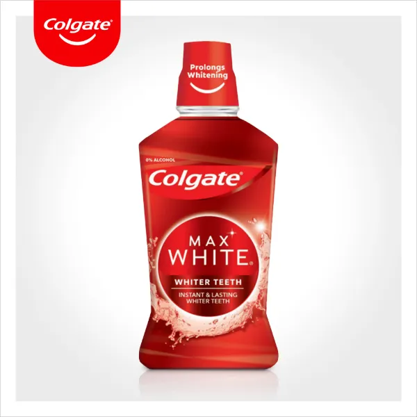 Colgate Max White Whiter Teeth szájvíz fogfehérítő hatással 500 ml termékhez kapcsolódó kép