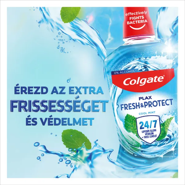 Colgate Plax Cool Mint szájvíz 500 ml termékhez kapcsolódó kép
