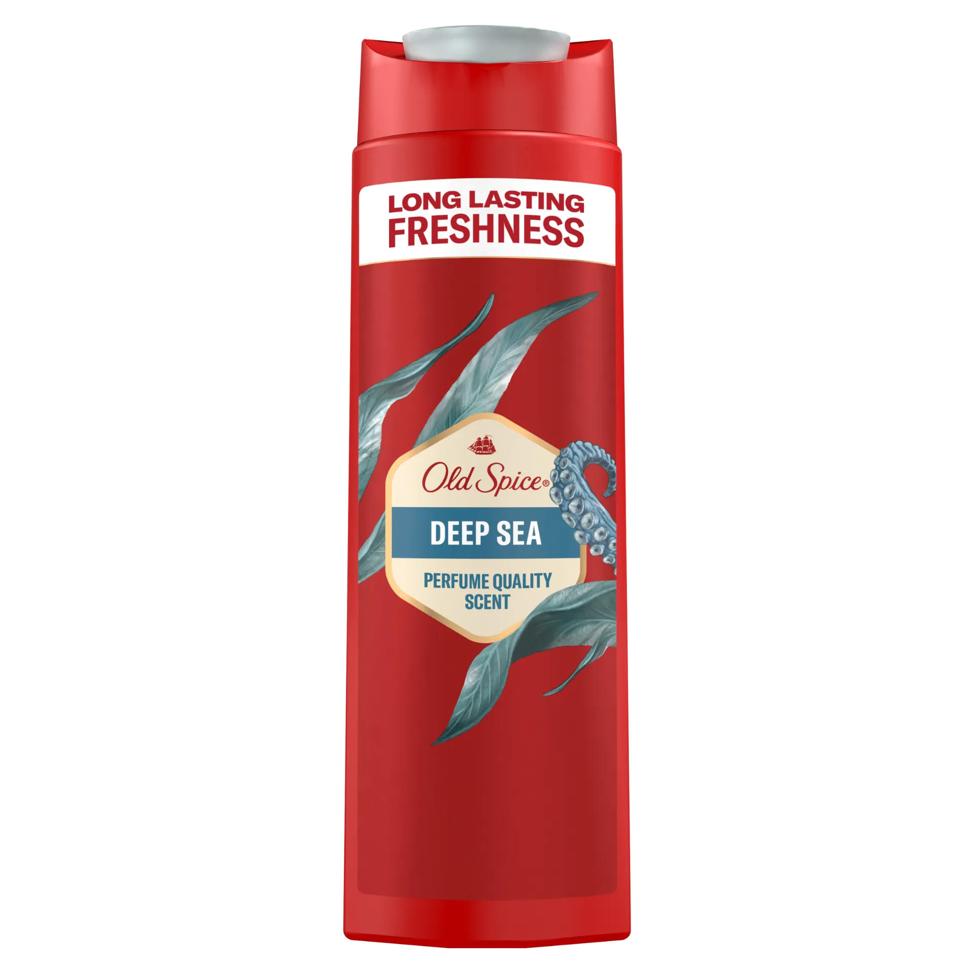 Old Spice Deep Sea Férfi Sampon és Tusfürdő, Hosszan Tartó Frissesség, 400 ml