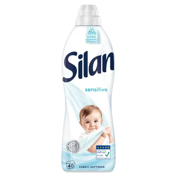 Silan Sensitive & Baby textilöblítő koncentrátum 40 mosás 880 ml termékhez kapcsolódó kép