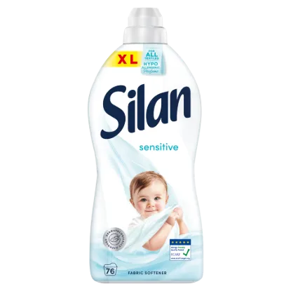 Silan Sensitive & Baby textilöblítő koncentrátum 76 mosás 1672 ml termékhez kapcsolódó kép