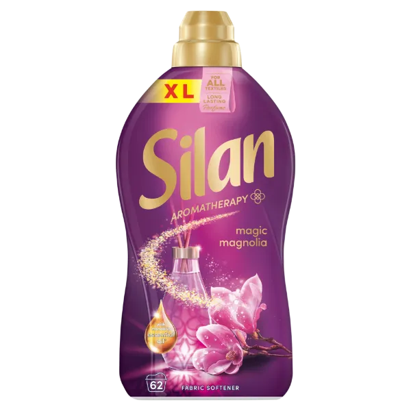 Silan Aromatherapy Magic Magnolia textilöblítő koncentrátum 62 mosás 1364 ml termékhez kapcsolódó kép