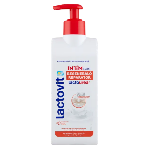 Lactovit Lactourea regeneráló intim mosakodógél 250 ml termékhez kapcsolódó kép