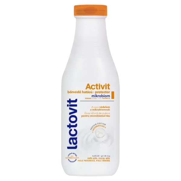 Lactovit Activit bőrvédő hatású tusfürdő 600 ml normál bőrre termékhez kapcsolódó kép