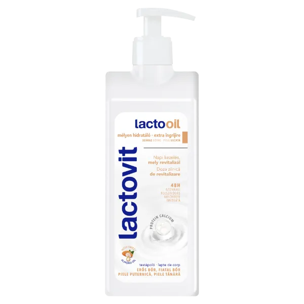 Lactovit Lactooil mélyen hidratáló testápoló 400 ml száraz bőrre termékhez kapcsolódó kép